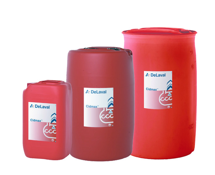 Киселинeн почистващ препарат DeLaval Cidmax™