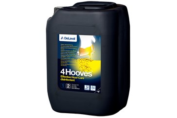 Препарат за почистване и дезинфекция на копита DeLaval 4Hooves ™