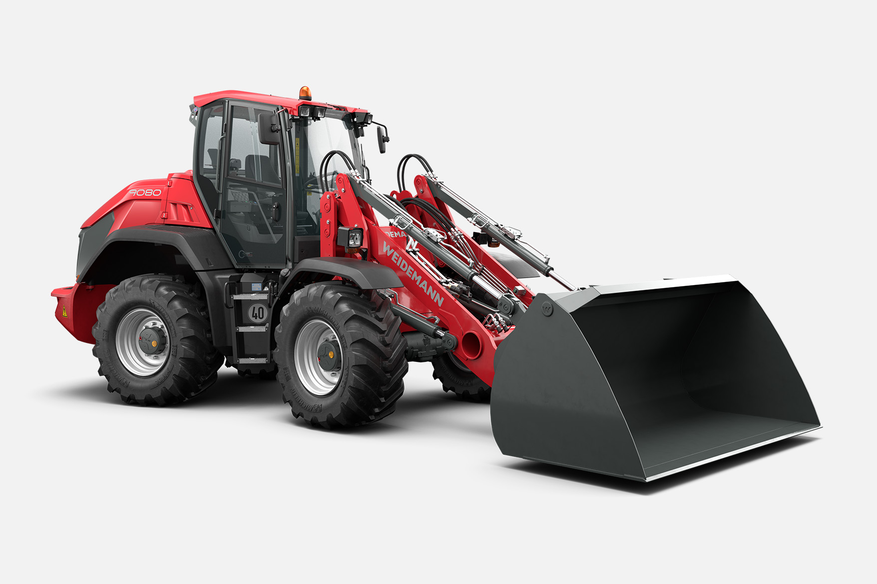 Челен товарач Weidemann 9080